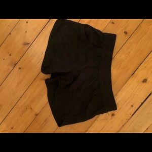 Black lululemon shorts
